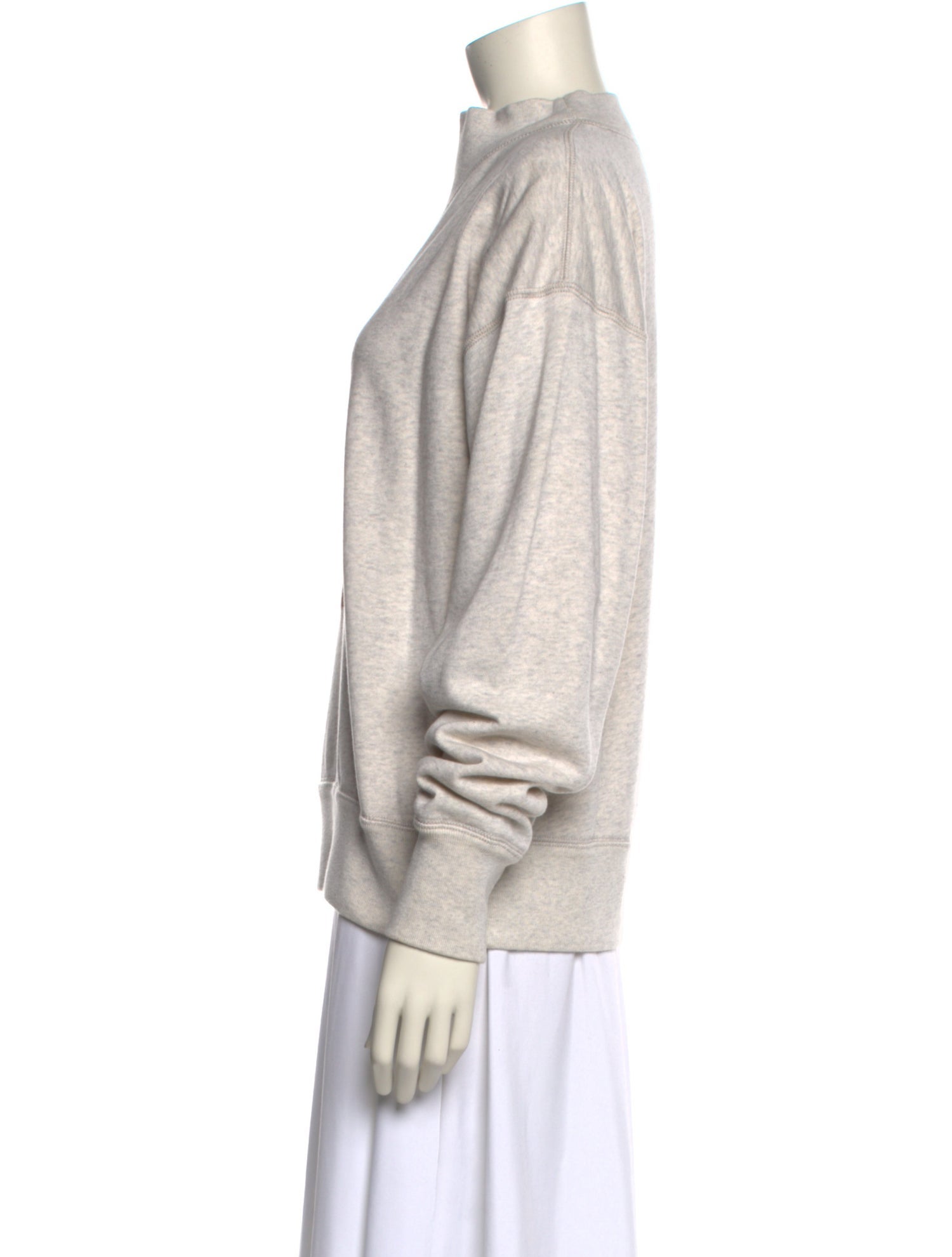 Étoile Isabel Marant Graphic Print Mock Neck Sweatshirt w/ Tags