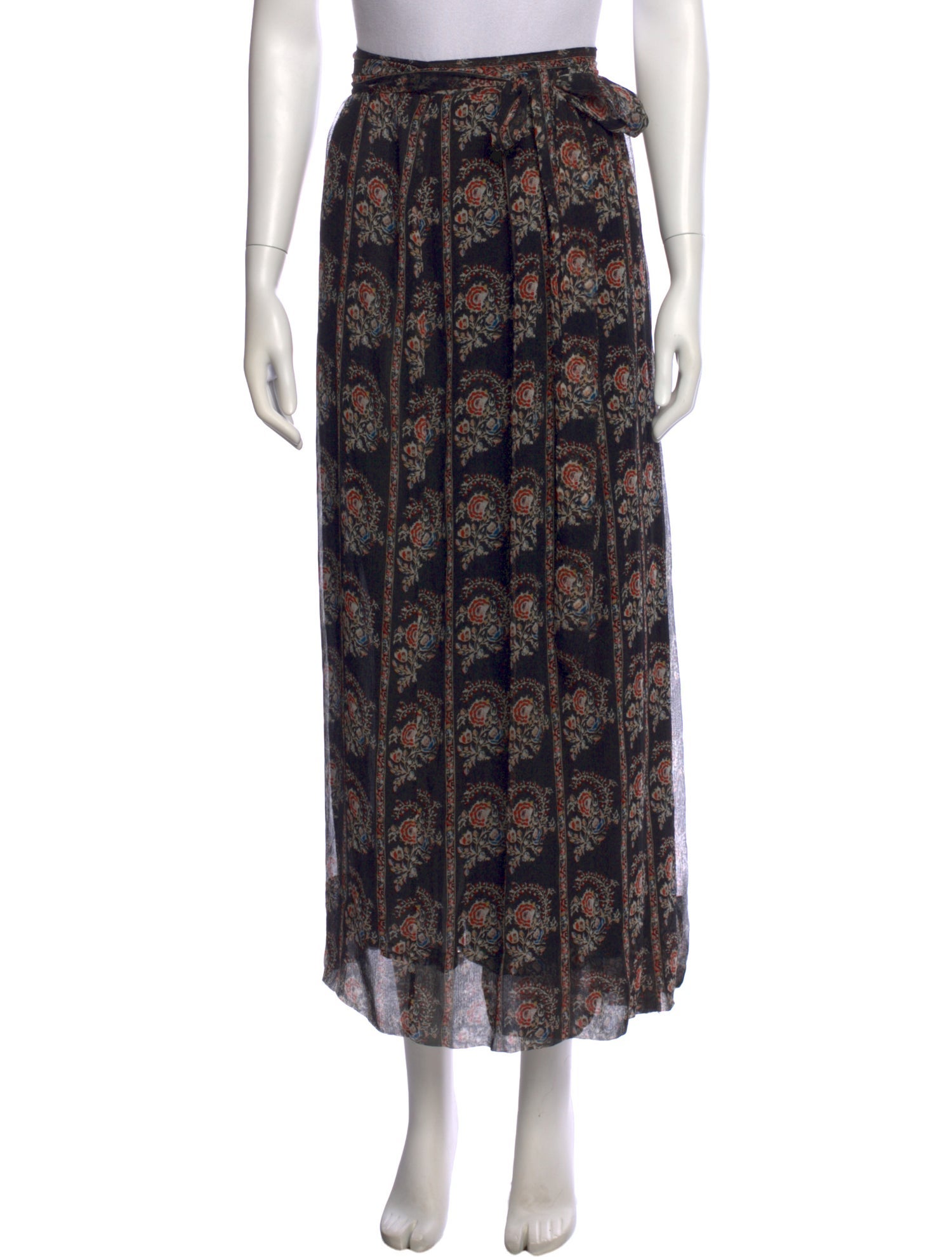 Étoile Isabel Marant Silk Midi Length Skirt