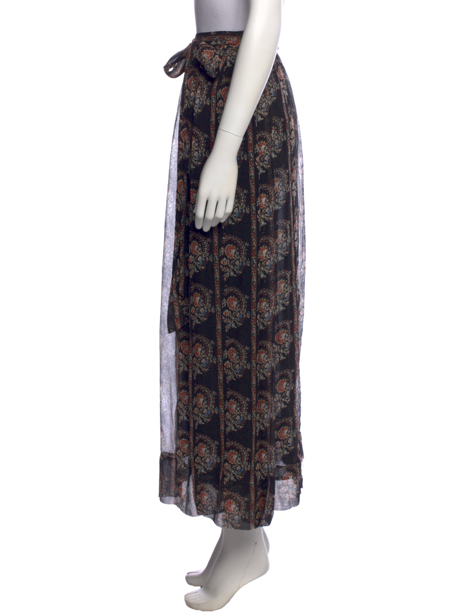 Étoile Isabel Marant Silk Midi Length Skirt