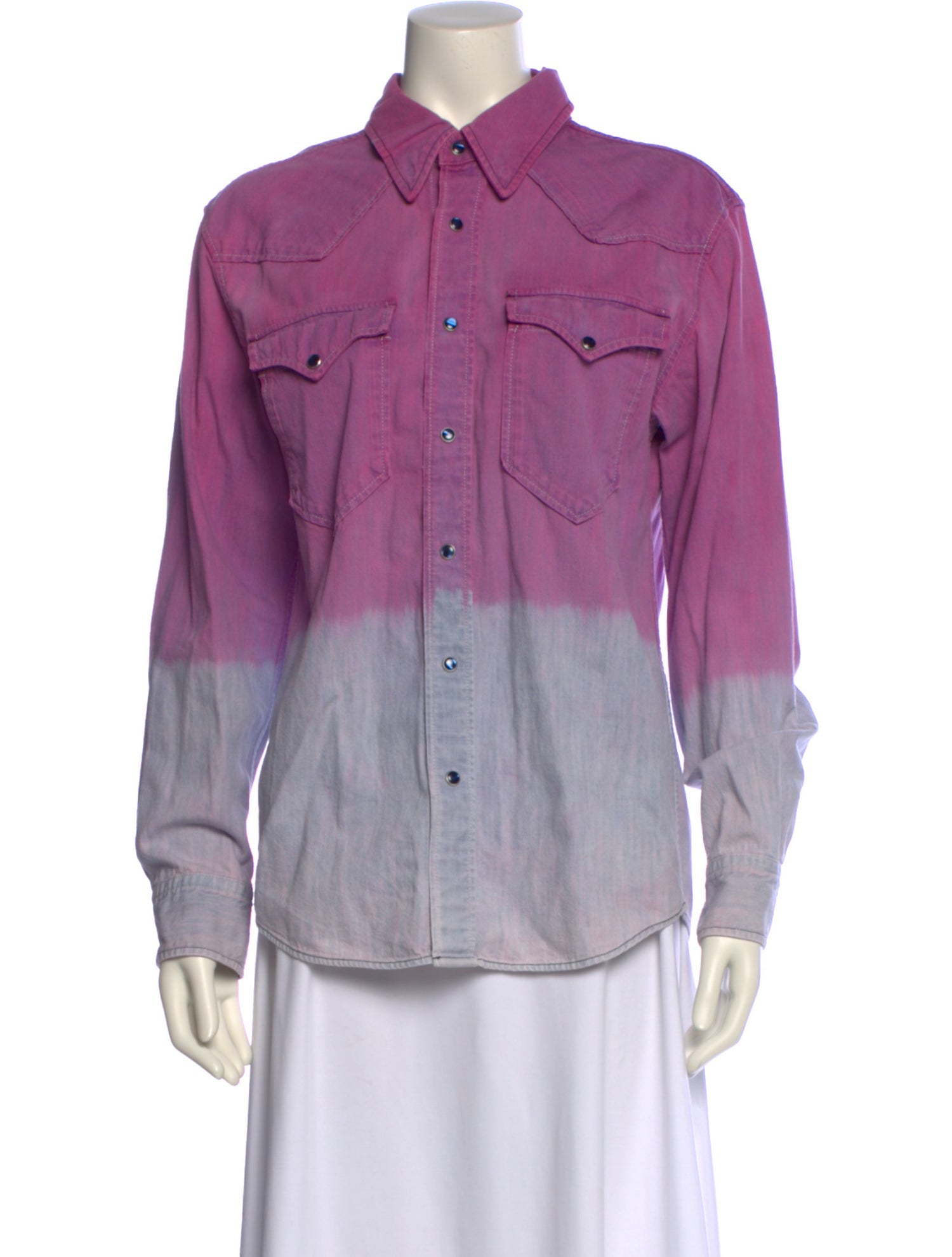 Étoile Isabel Marant Long Sleeve Button-Up Top