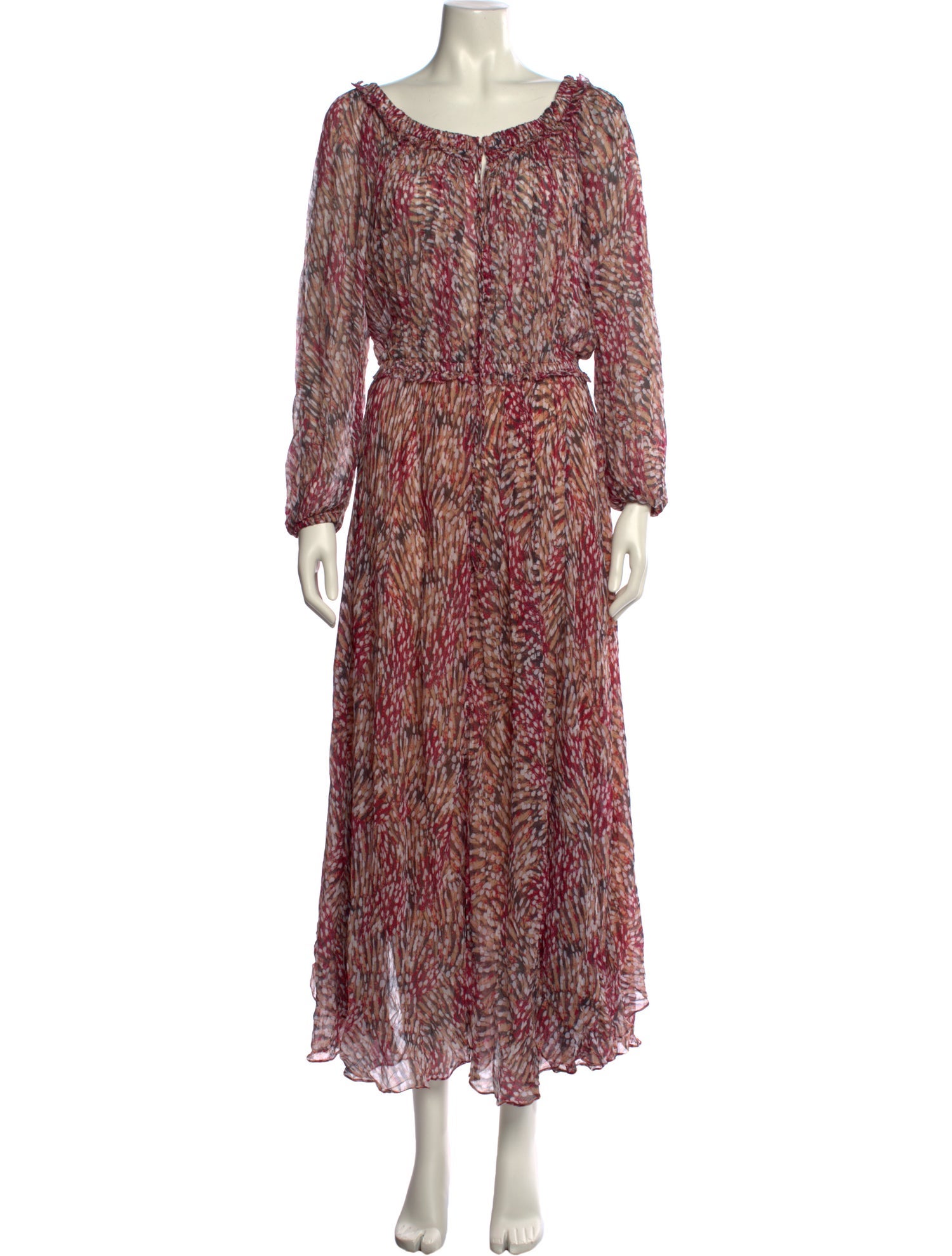 Étoile Isabel Marant Printed Long Dress