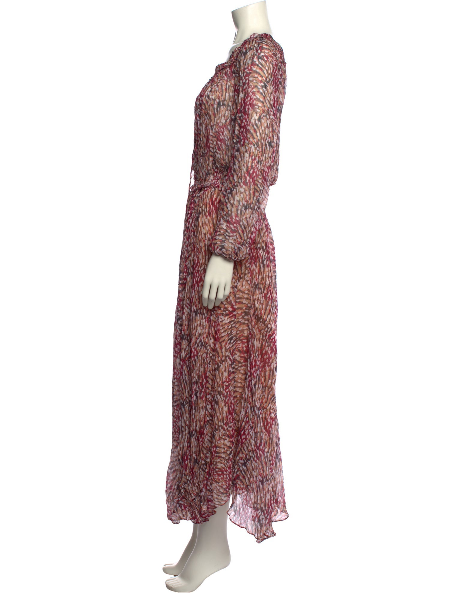 Étoile Isabel Marant Printed Long Dress
