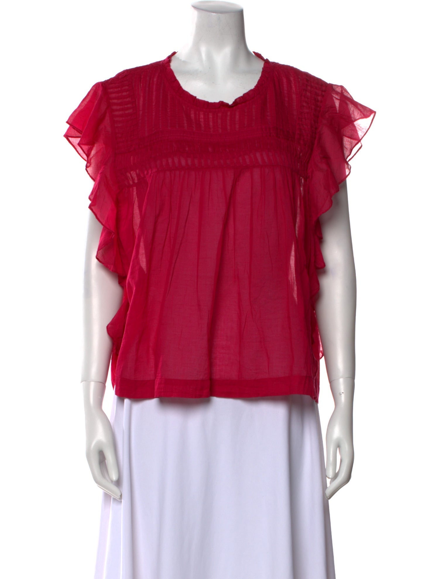 Étoile Isabel Marant Scoop Neck Short Sleeve Blouse w/ Tags