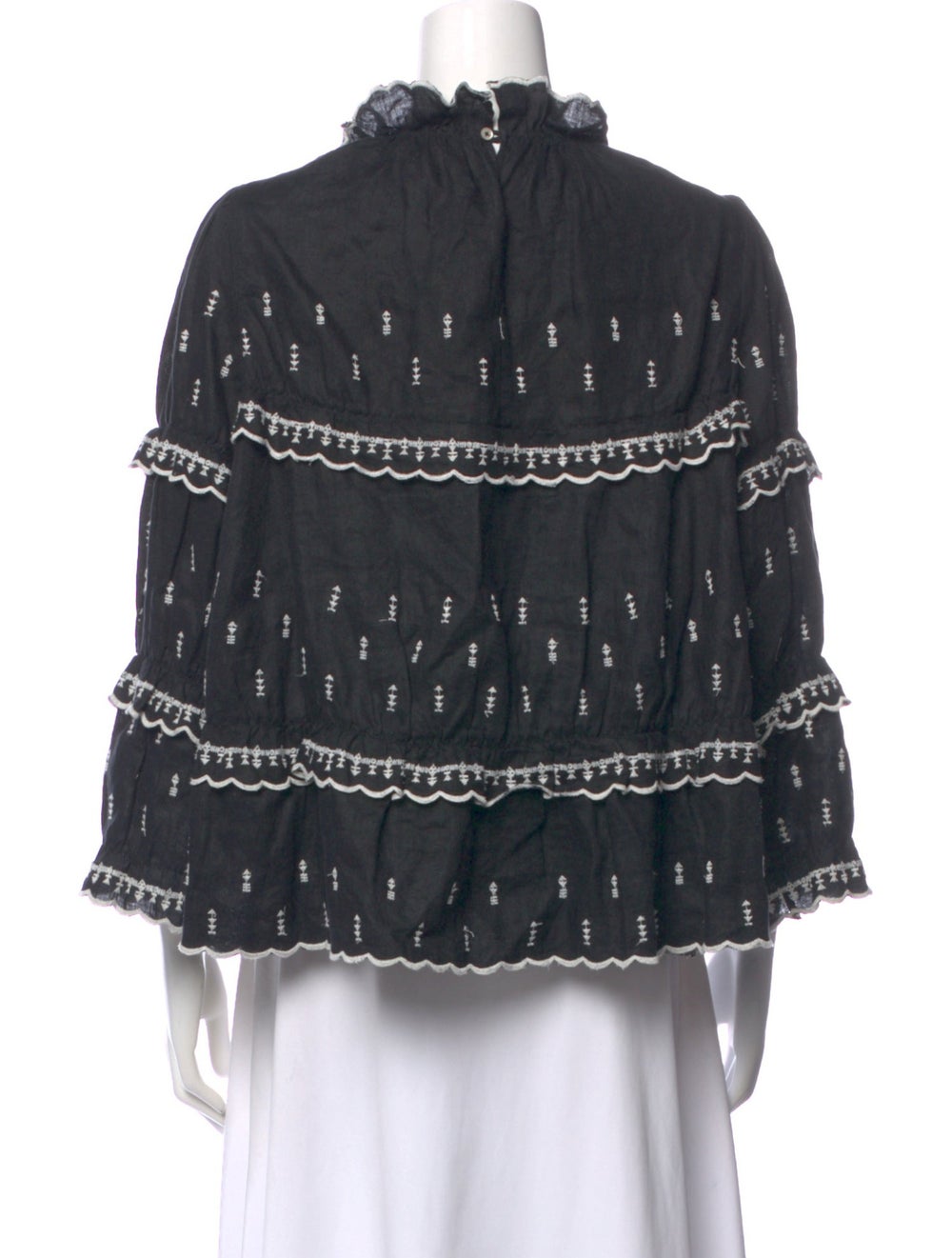 Étoile Isabel Marant Patterned Three-Quarter Slee… - image 3