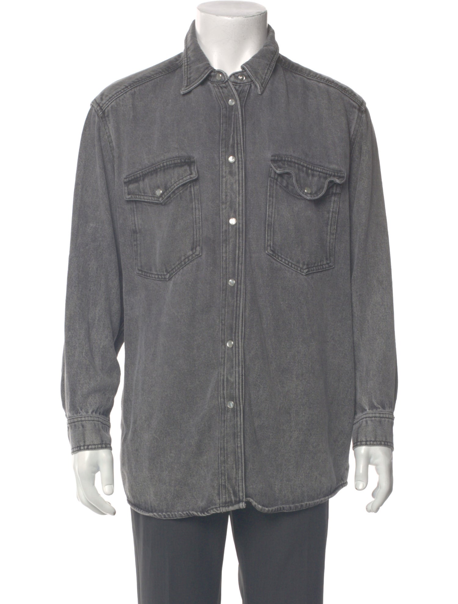 Étoile Isabel Marant Long Sleeve Denim Shirt