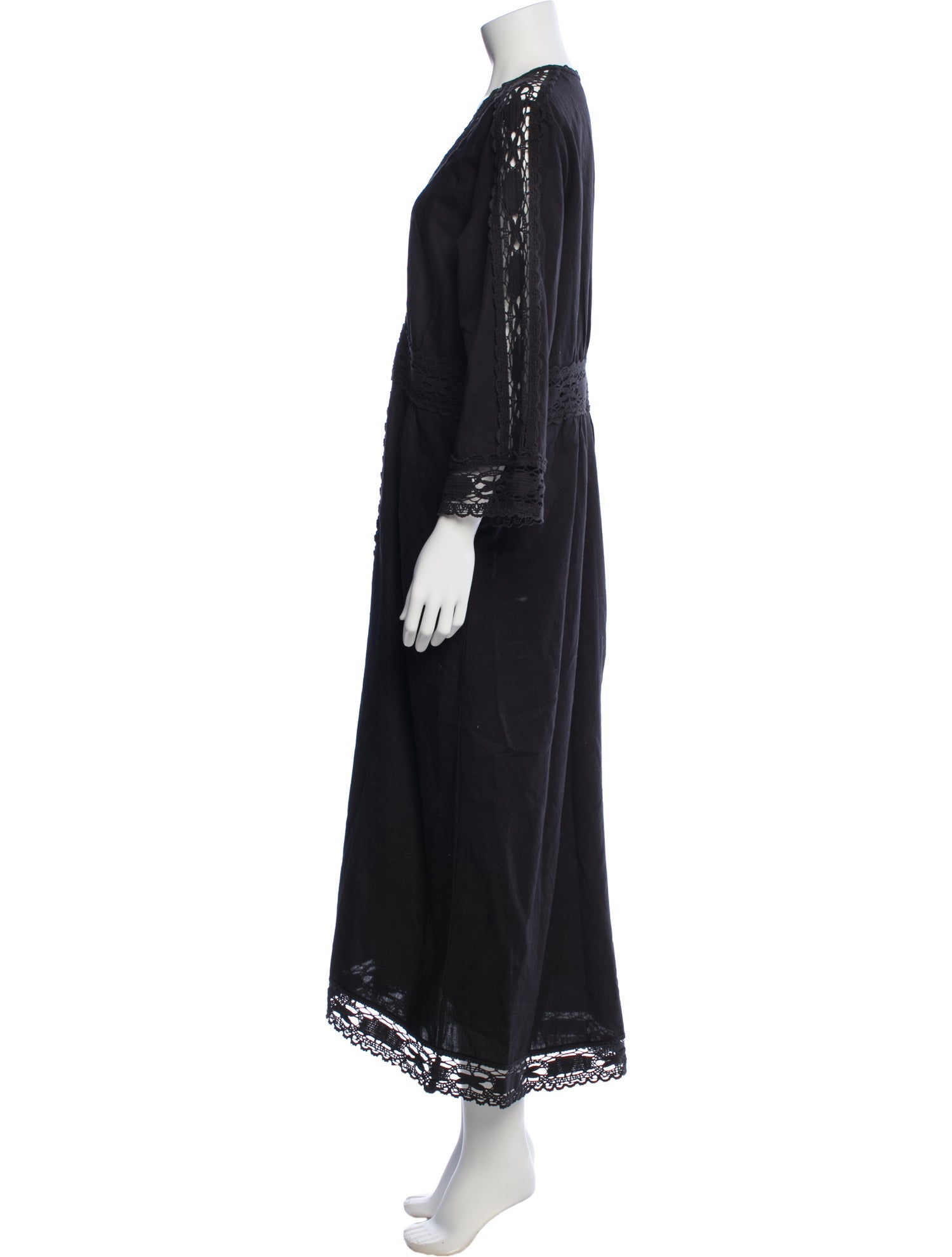 Étoile Isabel Marant Lace Pattern Long Dress
