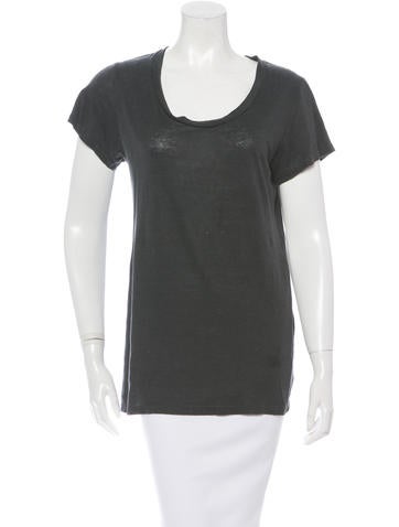 Étoile Isabel Marant Scoop Neck Short Sleeve T-Shirt
