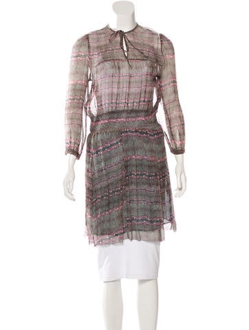 Étoile Isabel Marant Silk Print Dress