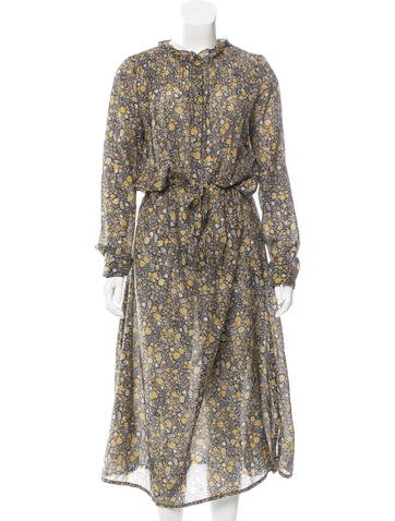 Étoile Isabel Marant Floral Print Maxi Dress
