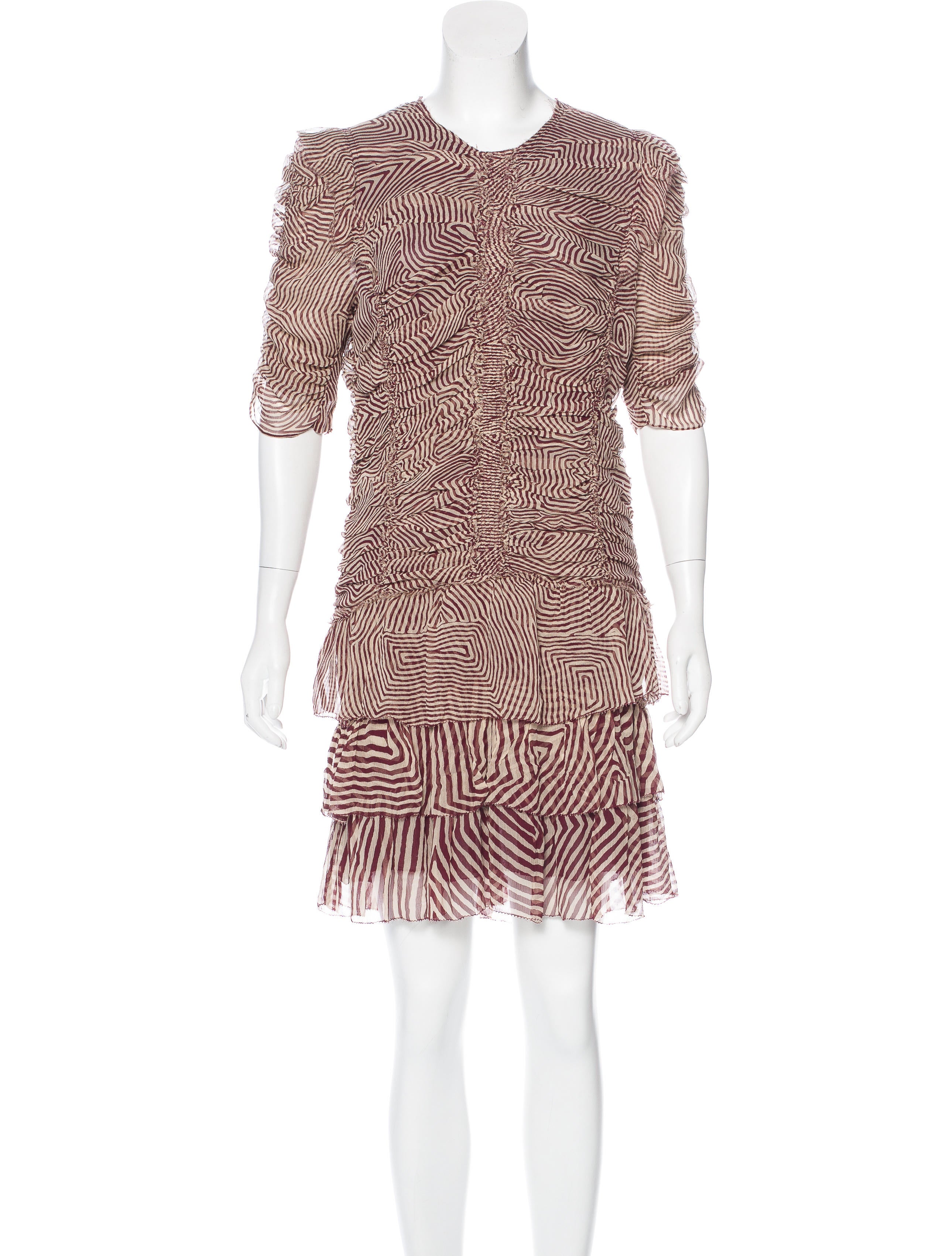 Silk Smocked Dress