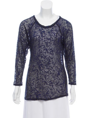 Étoile Isabel Marant Tops Patterned Long Sleeve Top S