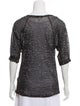 Étoile Isabel Marant Semi-Sheer Casual Top
