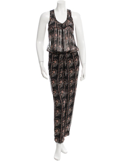 Étoile Isabel Marant Silk Printed Jumpsuit w/ Tags