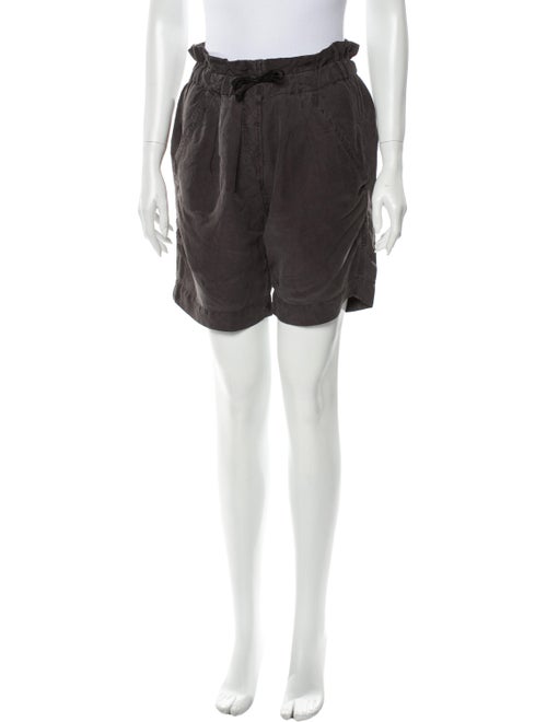 Étoile Isabel Marant Linen Knee-Length Shorts Brow