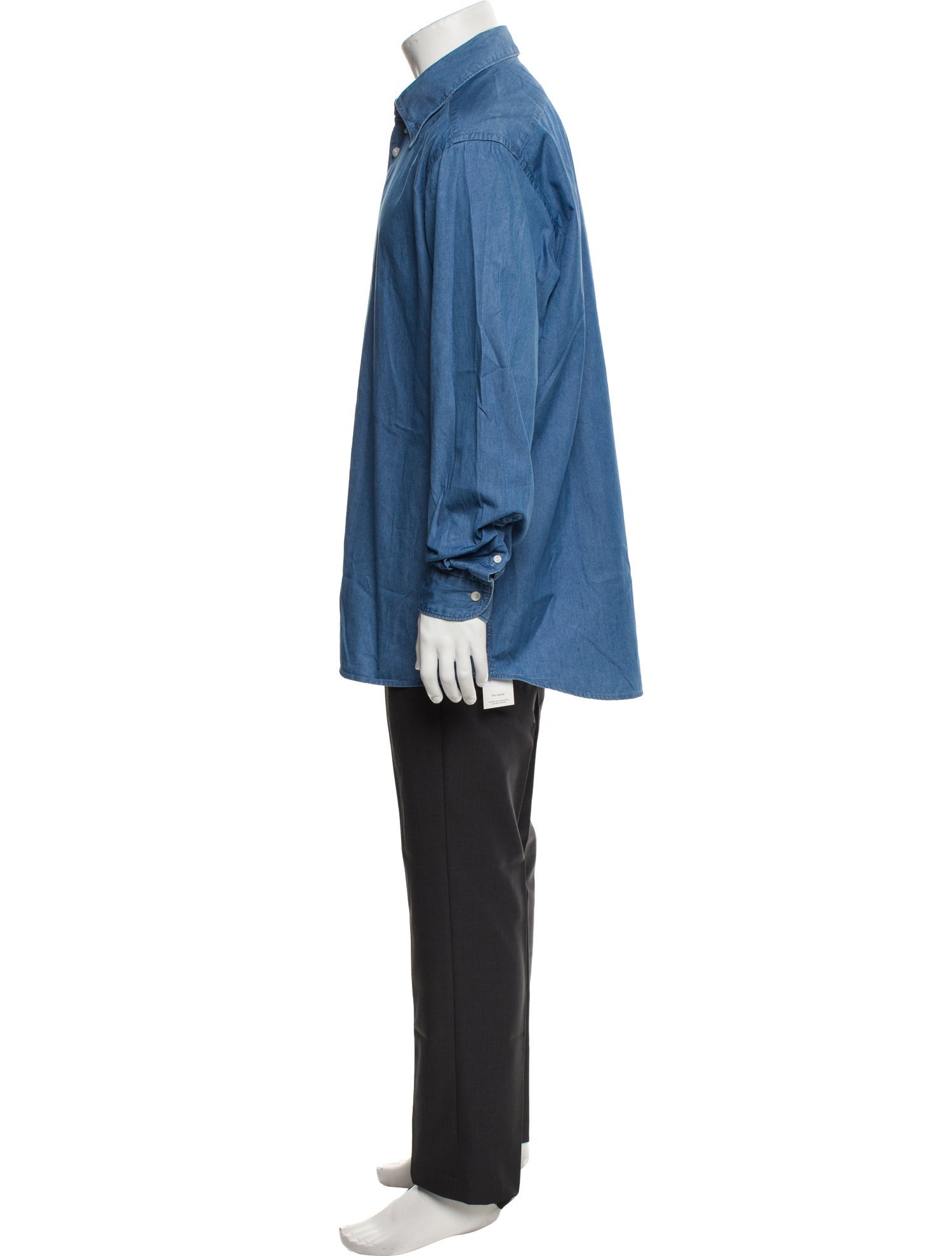 18 EAST Long Sleeve Denim Shirt