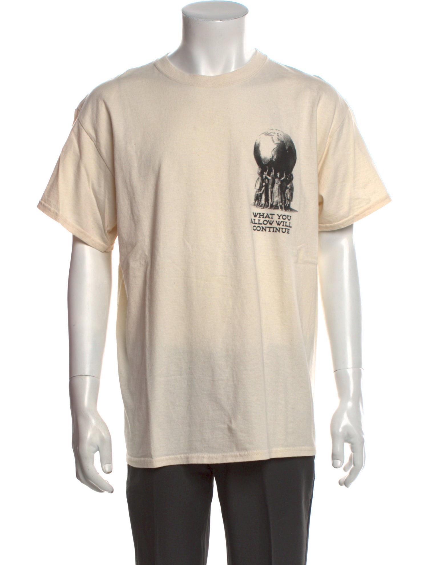 18 EAST Graphic Print Crew Neck T-Shirt