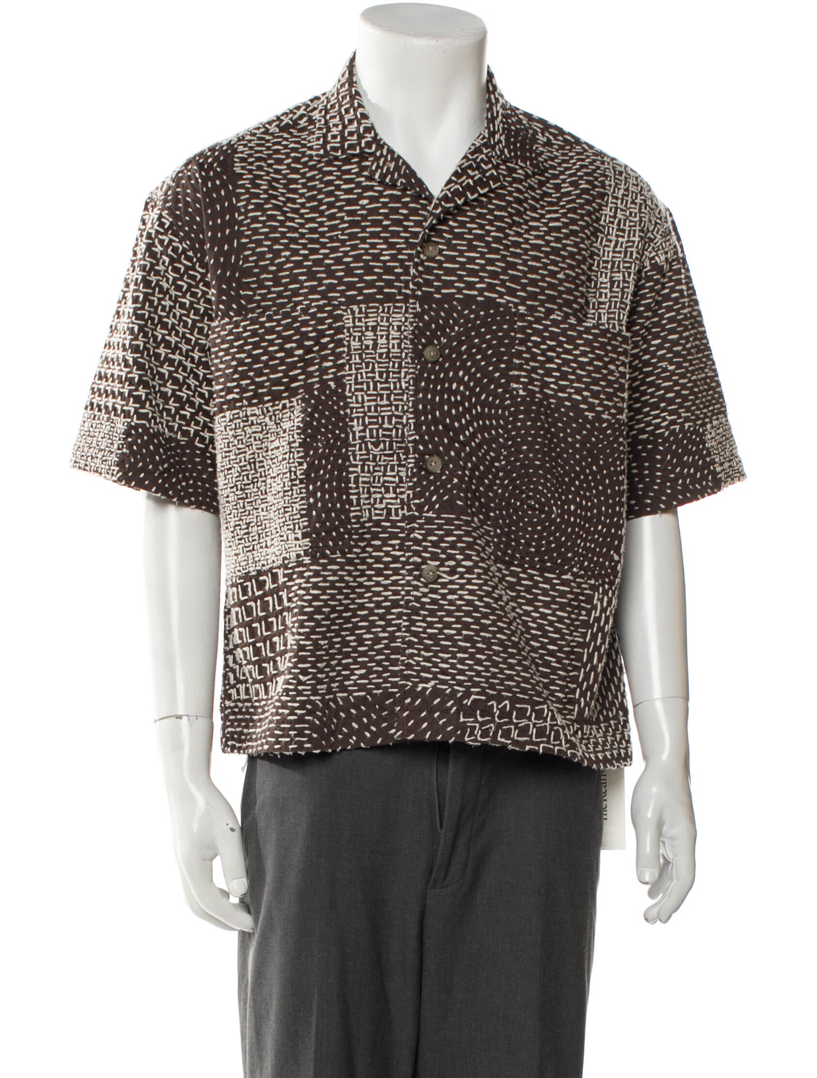 18 EAST Printed Short Sleeve Shirt