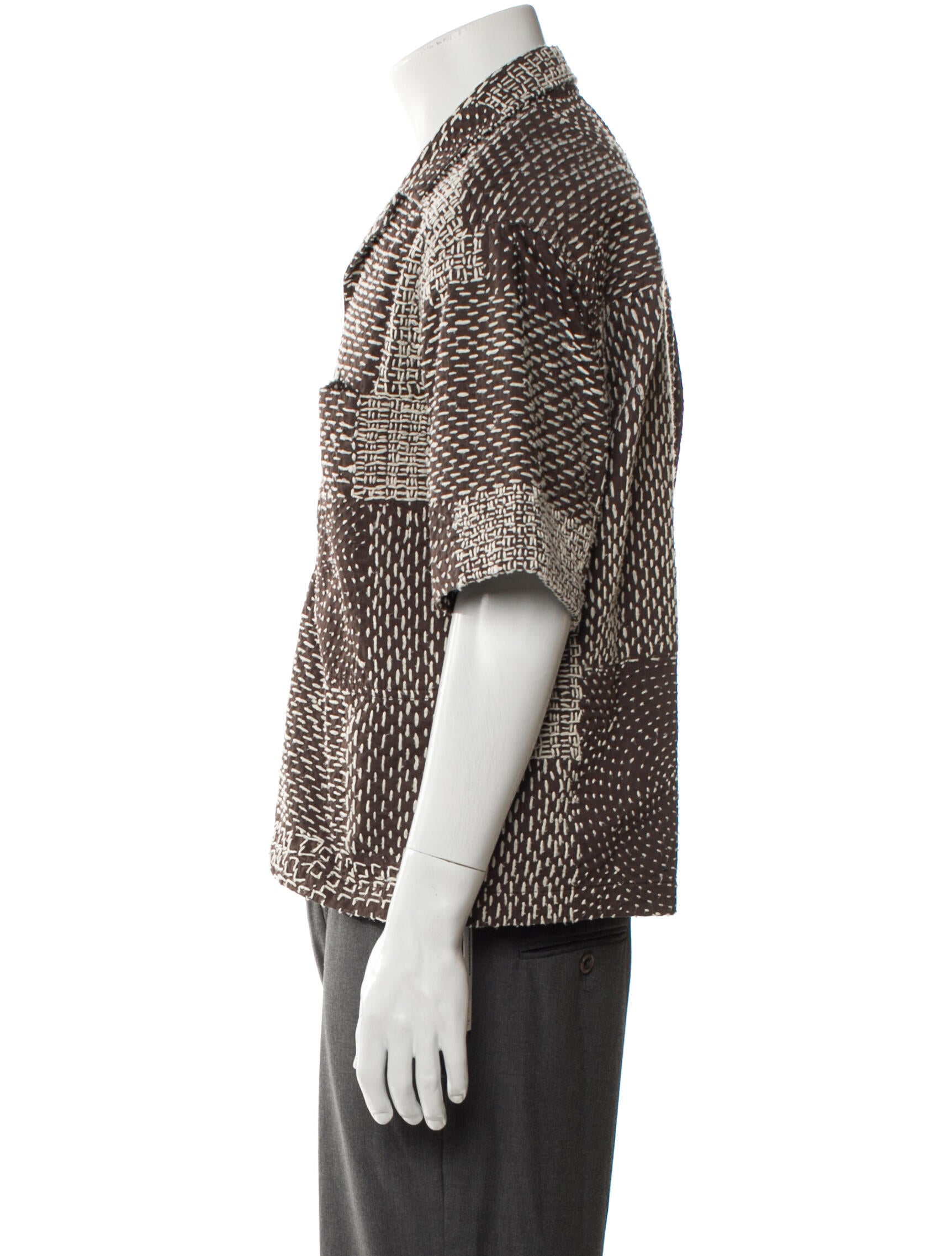 18 EAST Printed Short Sleeve Shirt