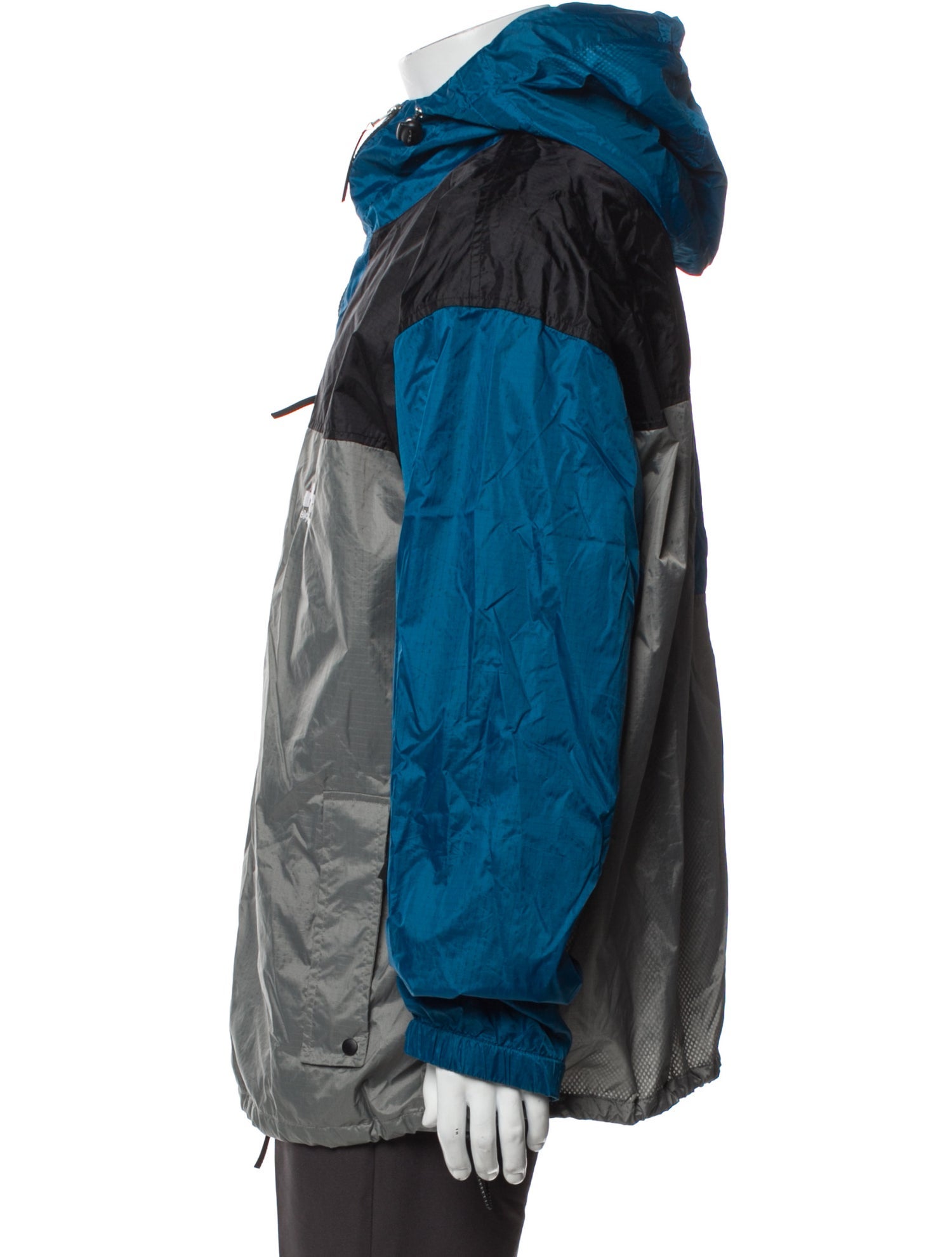 18 EAST Colorblock Pattern Parka