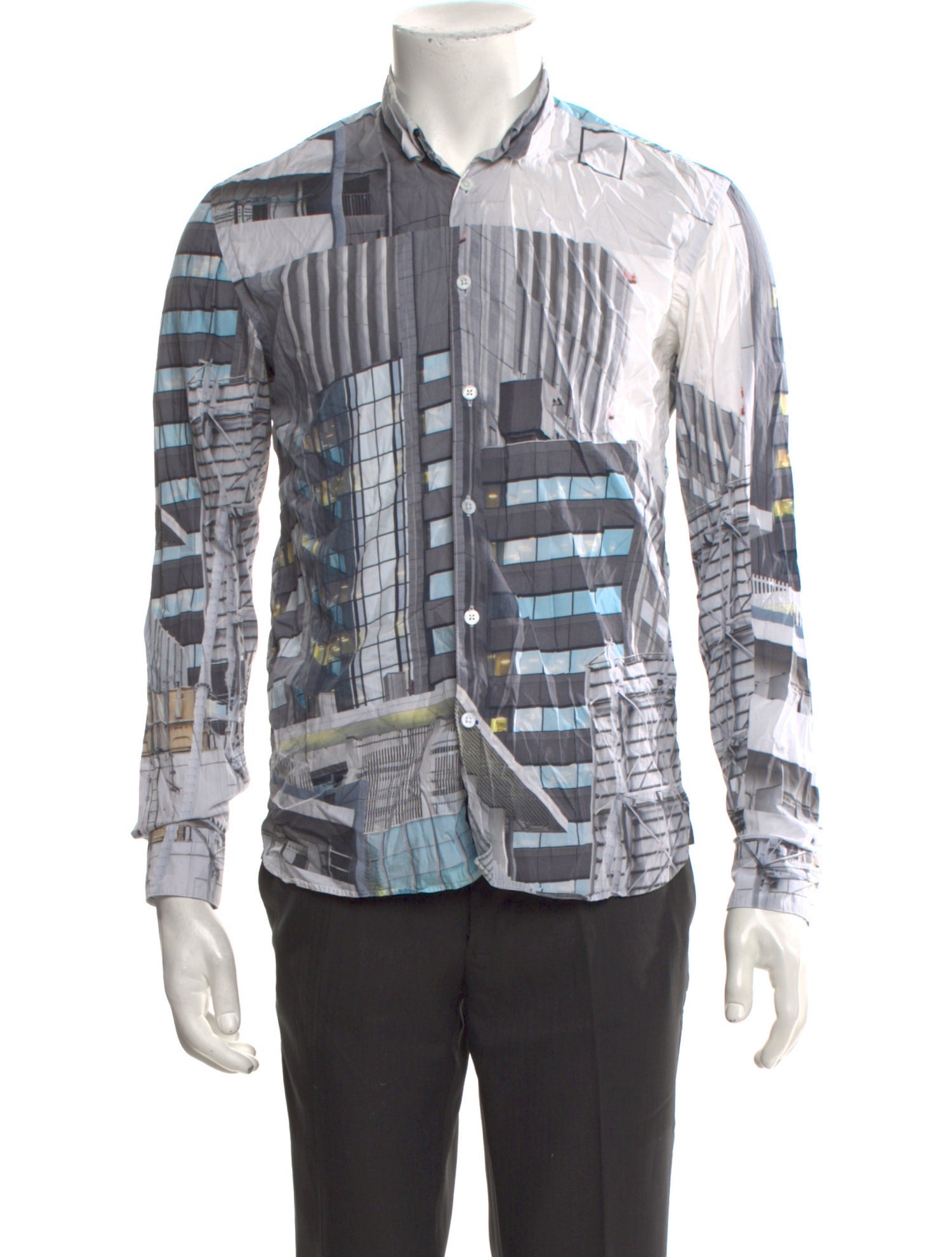 Études Studio Printed Long Sleeve Shirt
