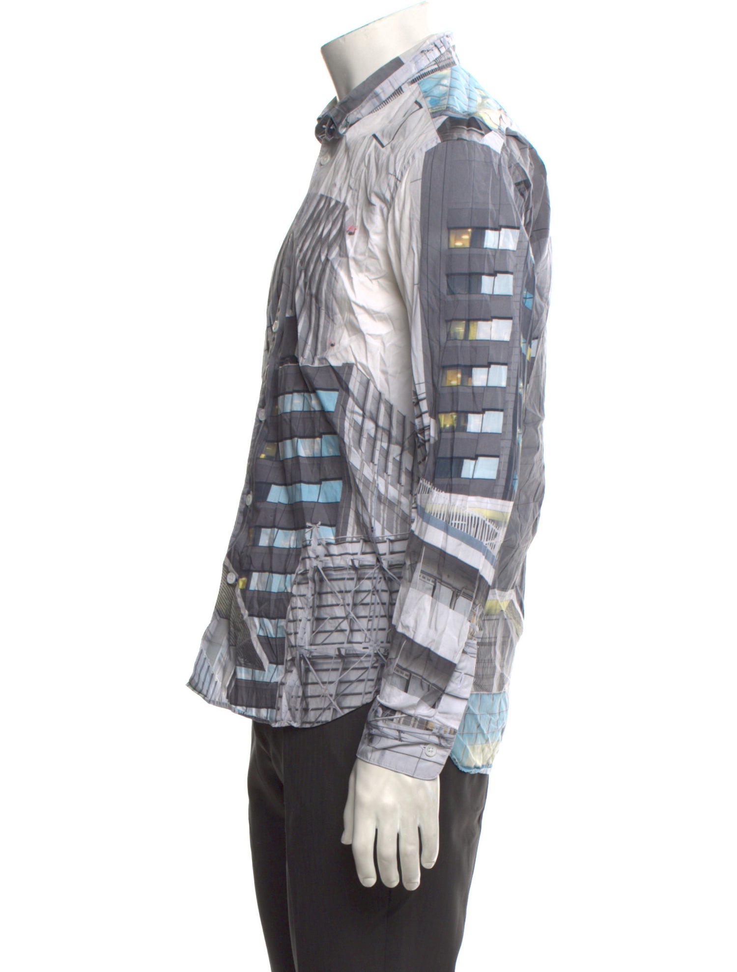 Études Studio Printed Long Sleeve Shirt