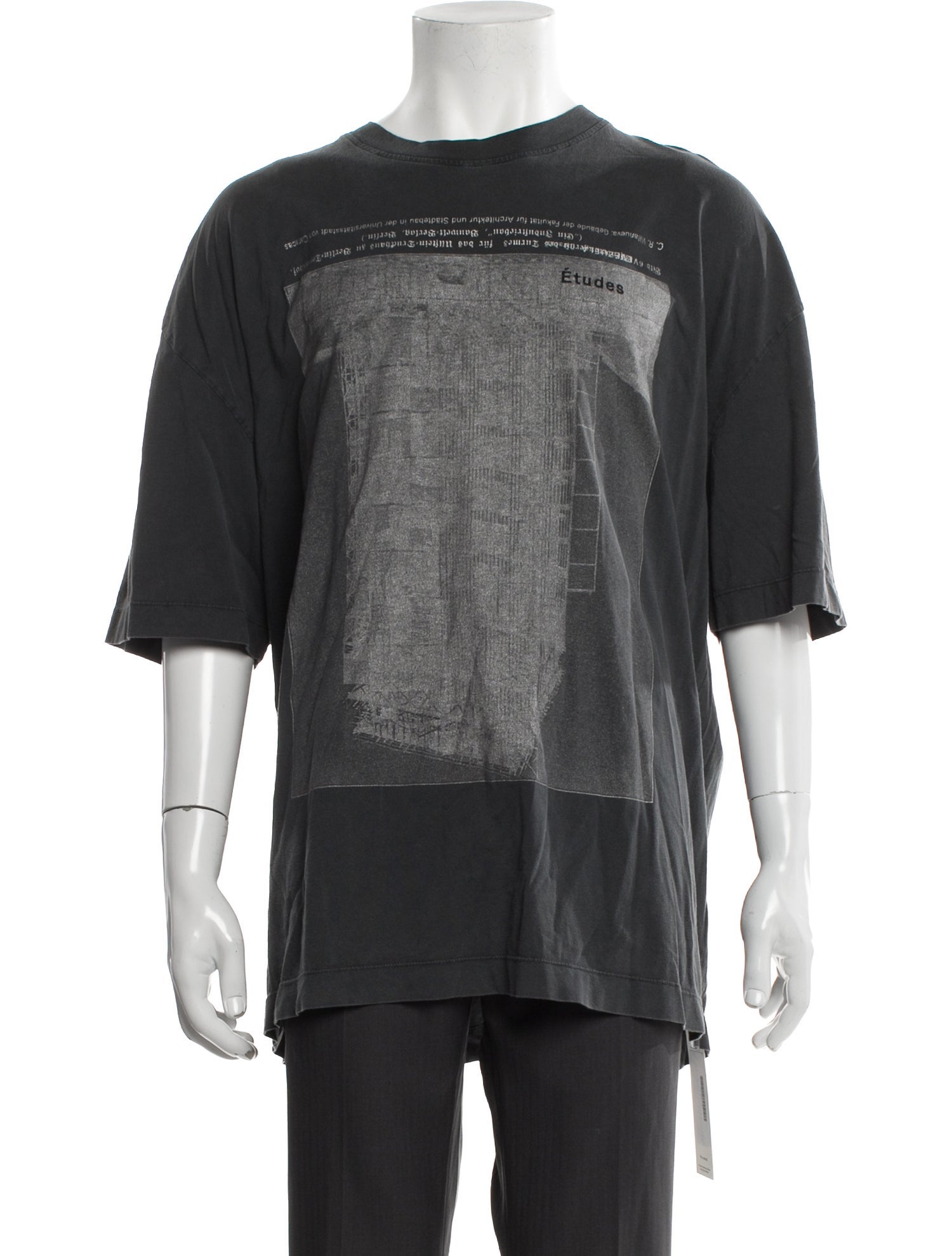 Études Studio Graphic Print Crew Neck T-Shirt