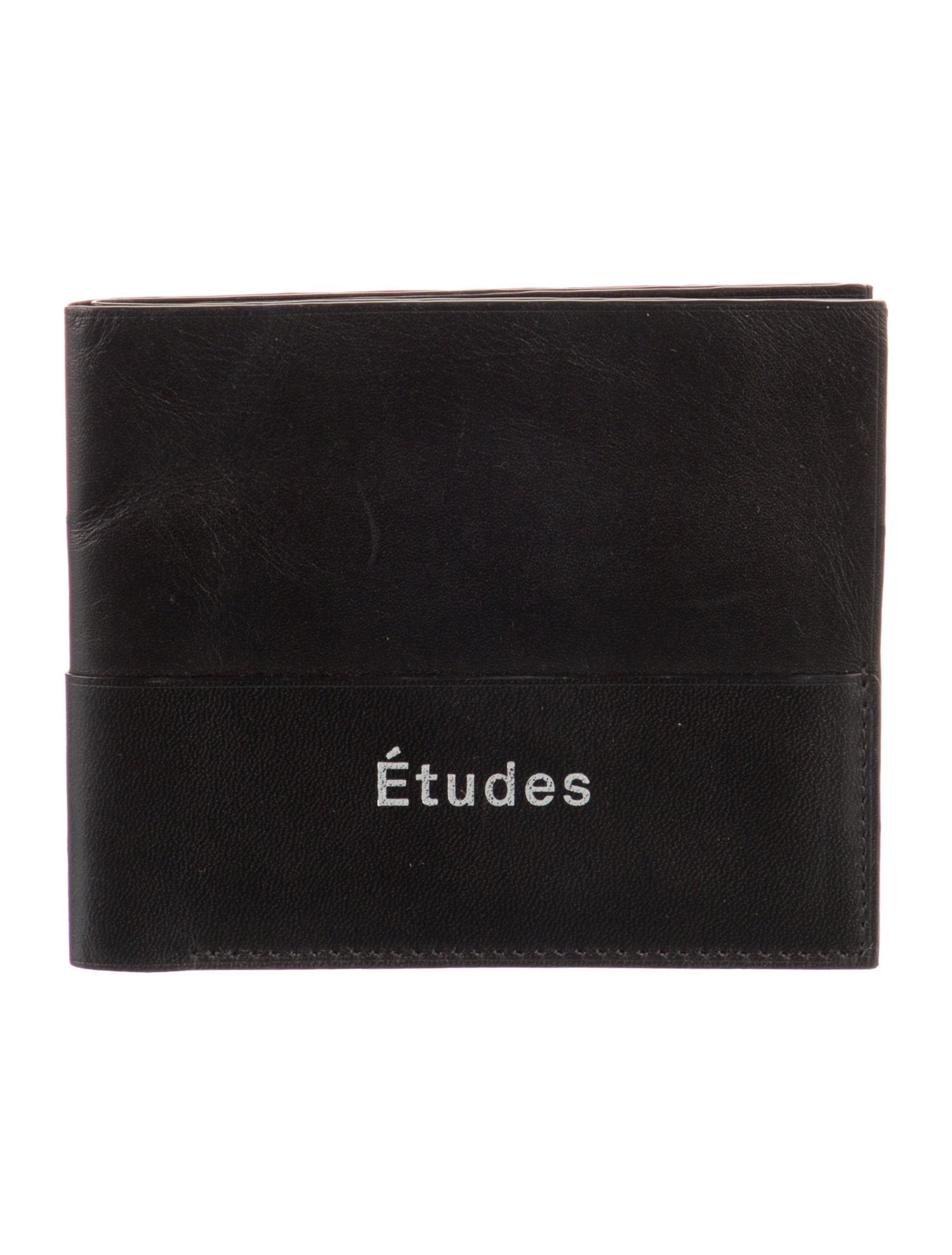 Études Studio Leather Graphic Print Bifold Wallet