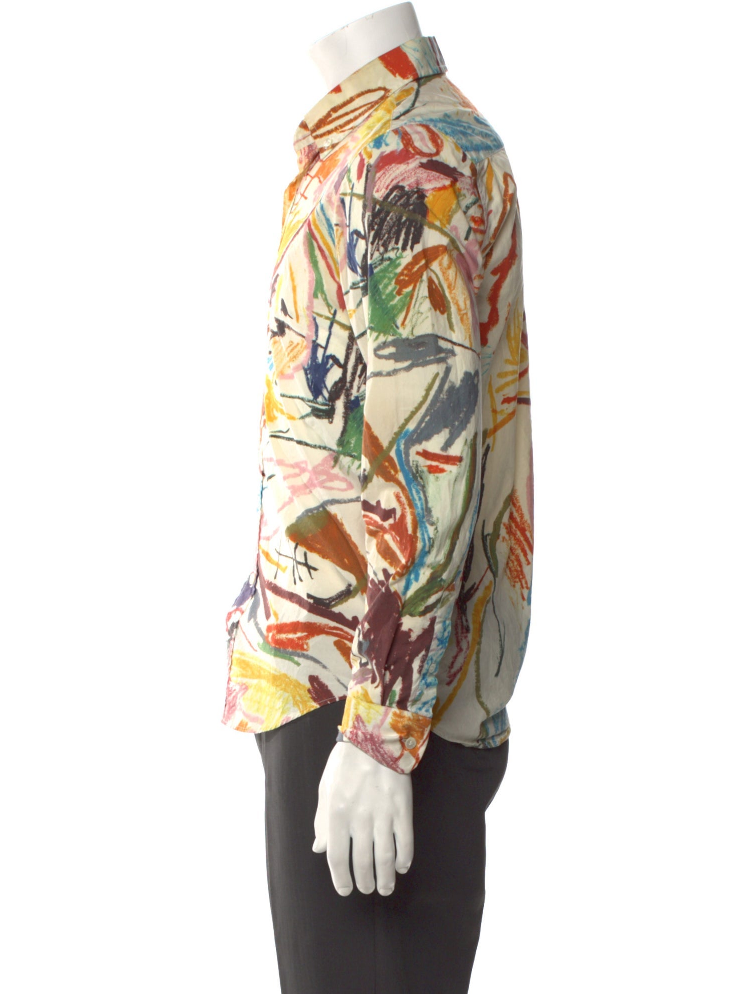 Études Studio Printed Long Sleeve Shirt