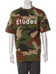 Études Studio Camouflage Print Crew Neck T-Shirt