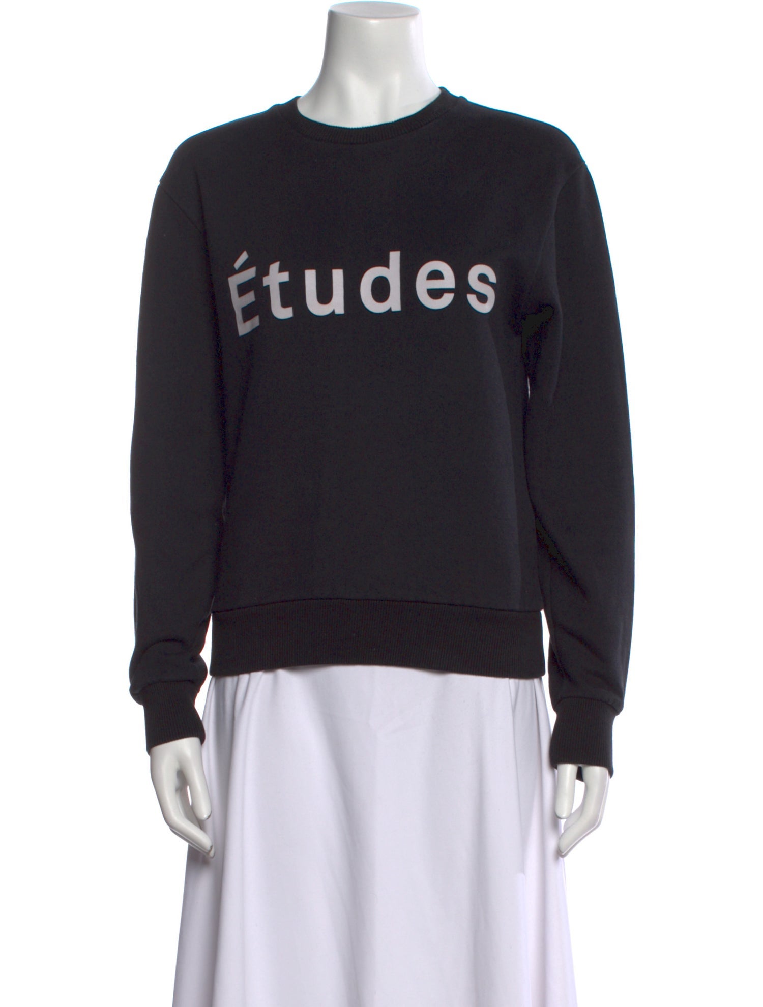 Études Studio Graphic Print Crew Neck Sweatshirt