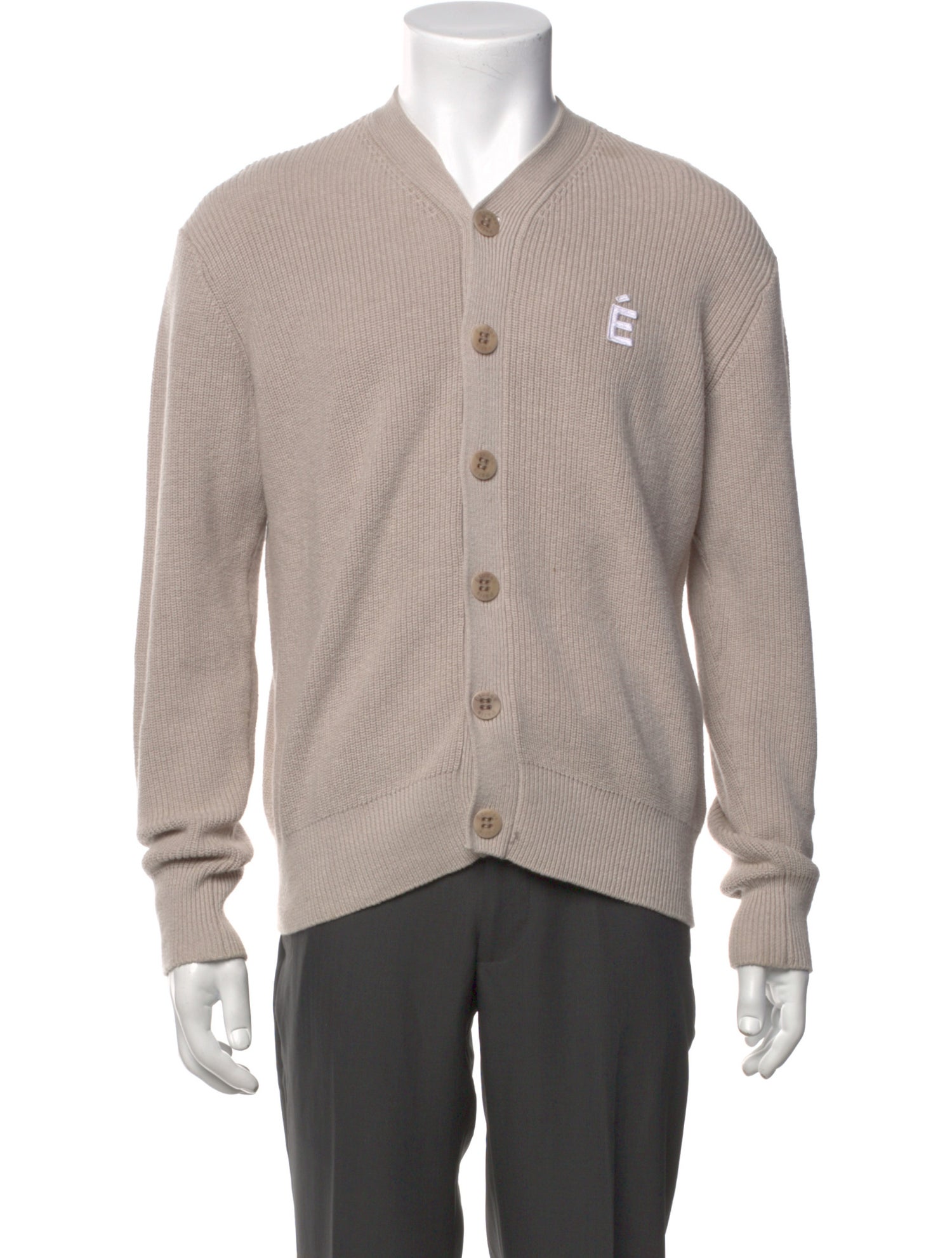 Études Studio V-Neck Long Sleeve Cardigan