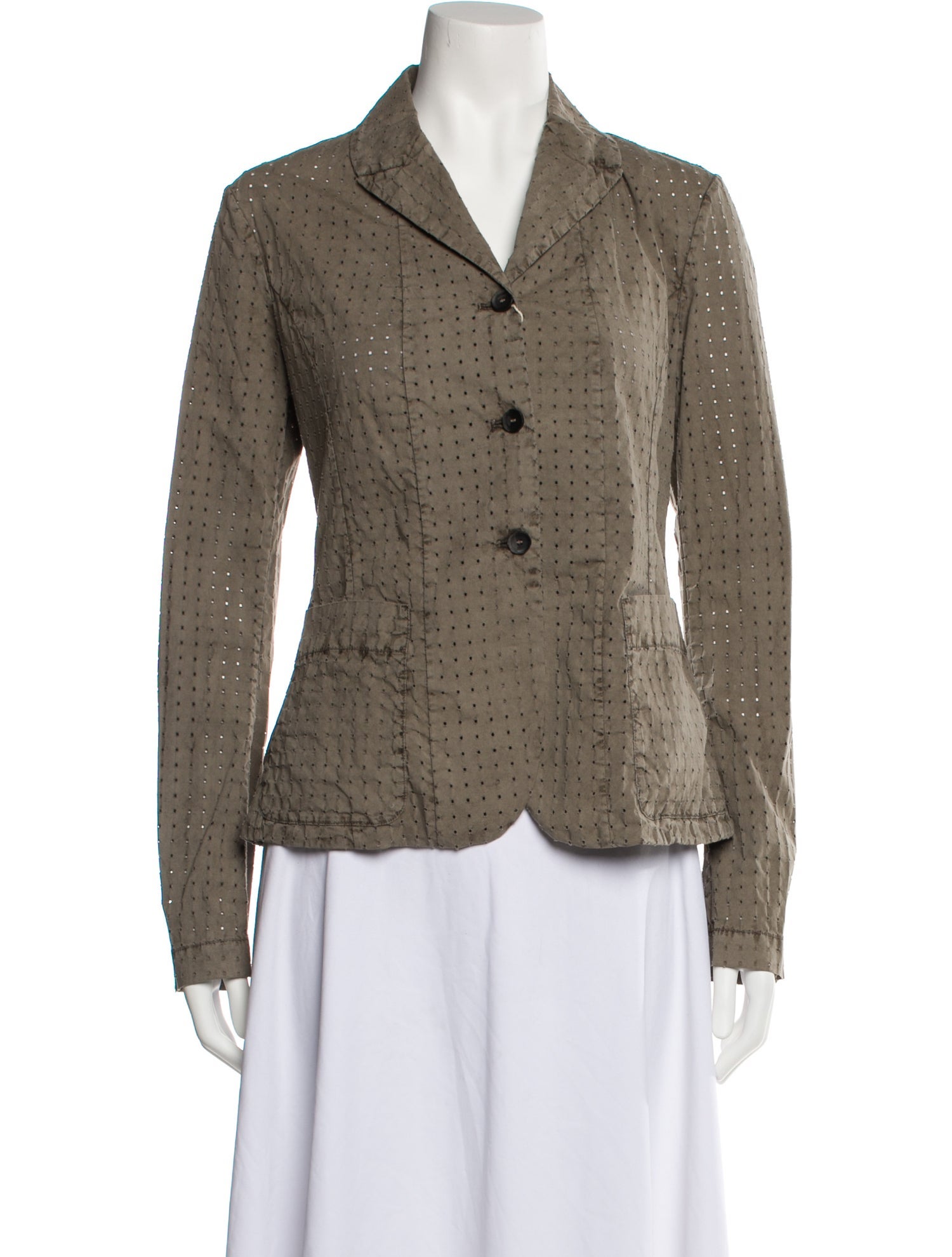 ETICHETTA TOSCANA Tweed Pattern Blazer