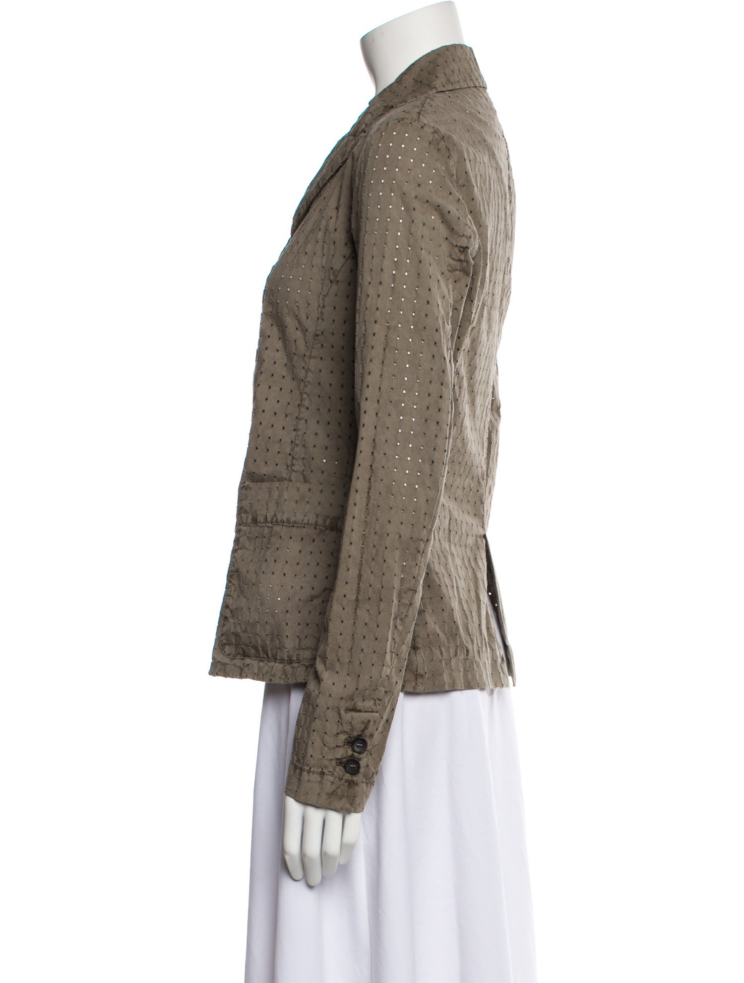 ETICHETTA TOSCANA Tweed Pattern Blazer