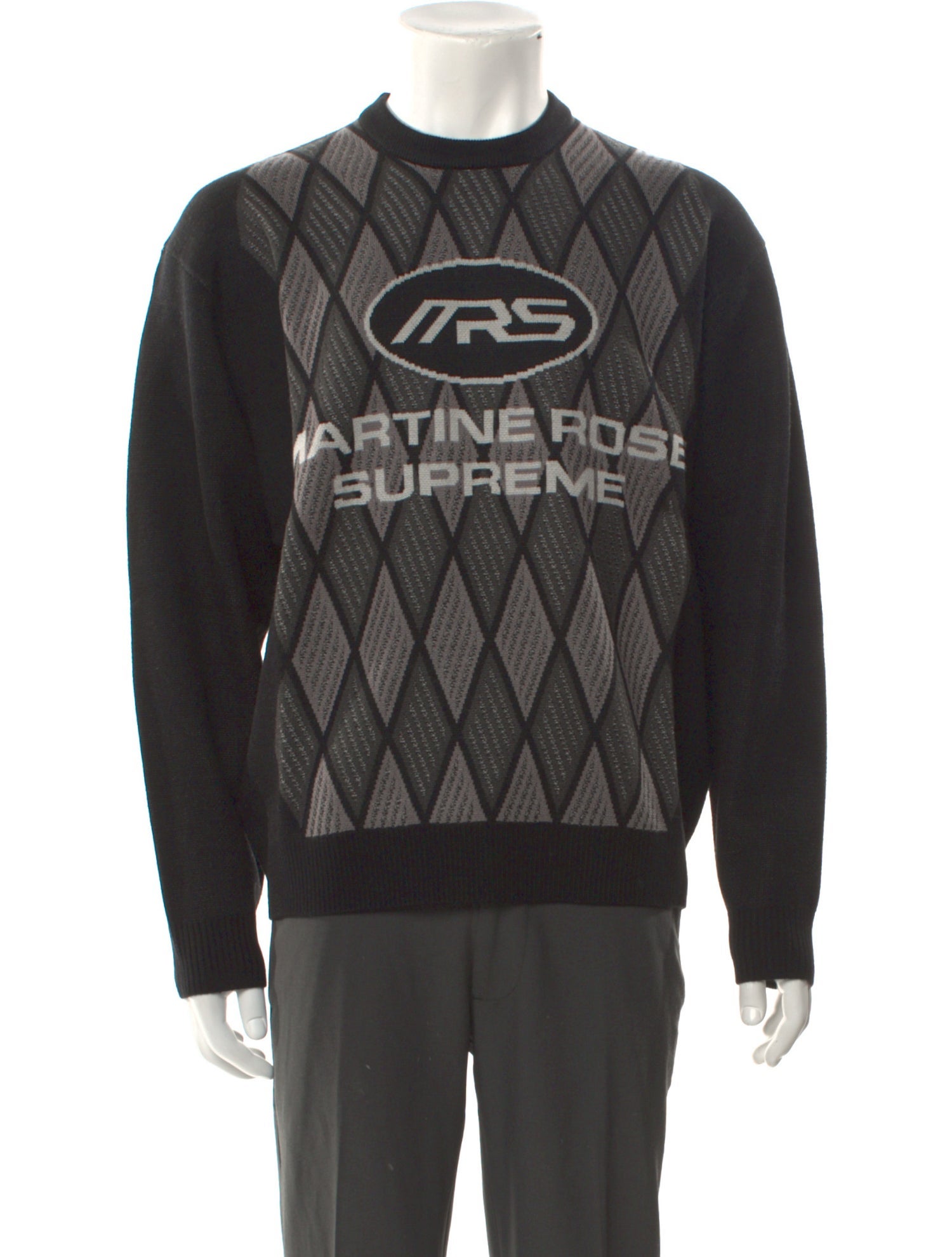 Martine Rose x Supreme Printed Crew Neck Pullover w/ Tags