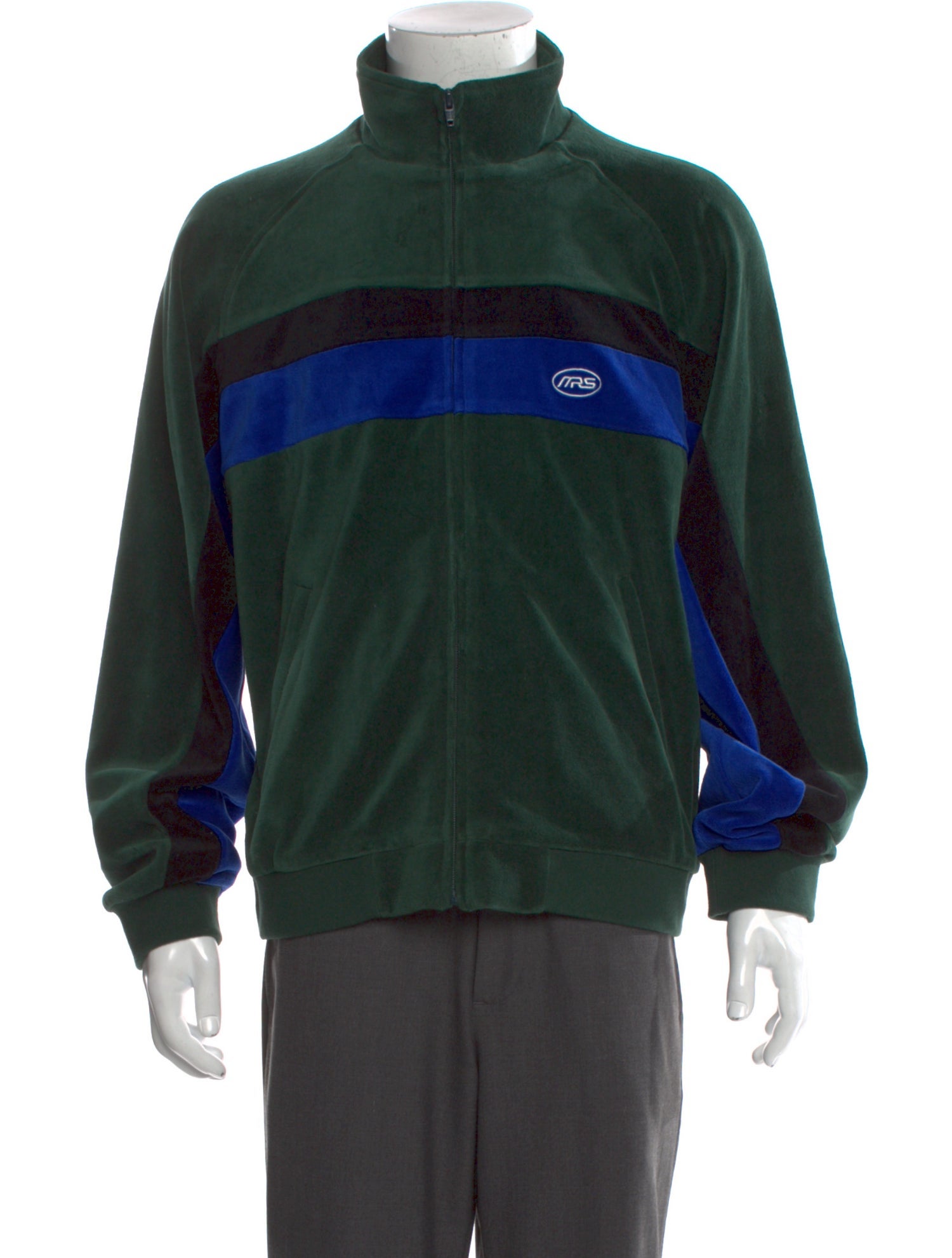 Martine Rose x Supreme Colorblock Pattern Turtleneck Sweatshirt w/ Tags