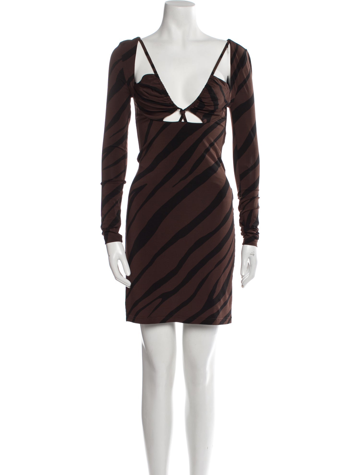 Et Ochs Striped Mini Dress