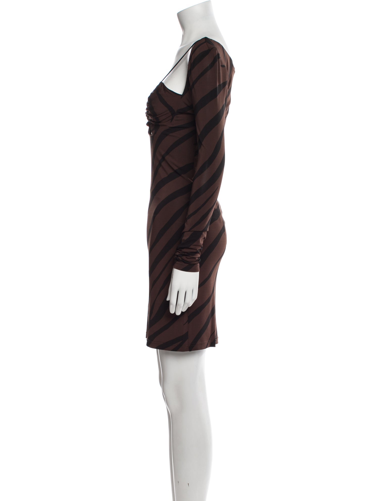 Et Ochs Striped Mini Dress