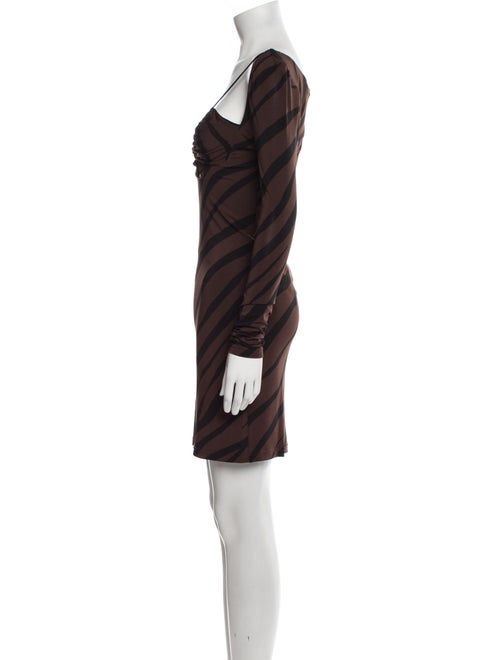 Et Ochs Striped Mini Dress