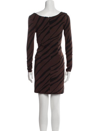 Et Ochs Striped Mini Dress