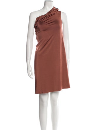 Et Ochs One-Shoulder Knee-Length Dress