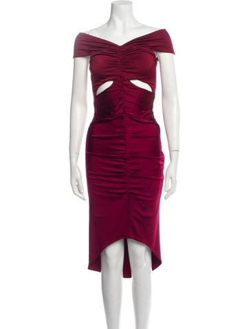 Et Ochs Dresses Off-The-Shoulder Midi Length Dress S