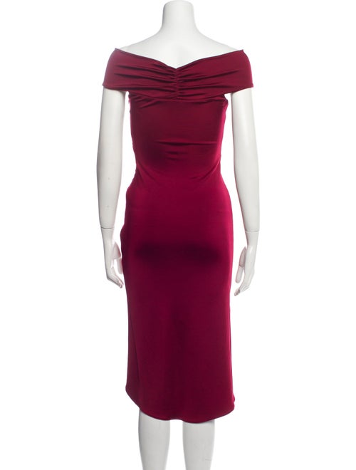 Et Ochs Off-The-Shoulder Midi Length Dress