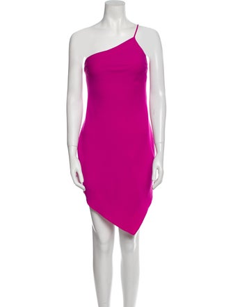 Et Ochs One-Shoulder Knee-Length Dress