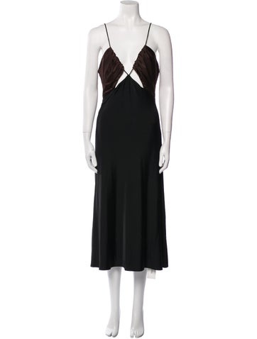 Et Ochs Dresses V-Neck Long Dress US 12 | XL