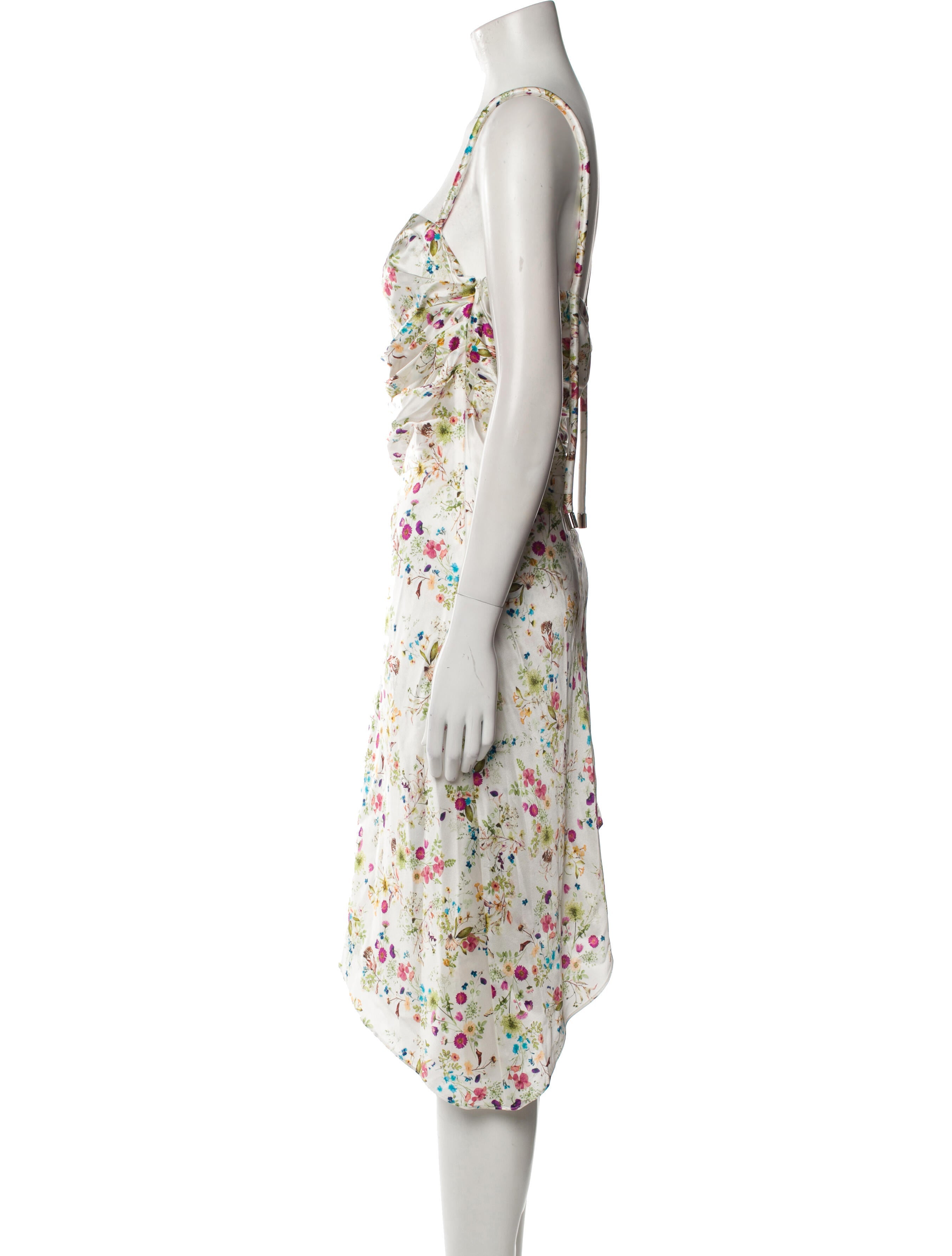 Et Ochs Silk Midi Length Dress w/ Tags