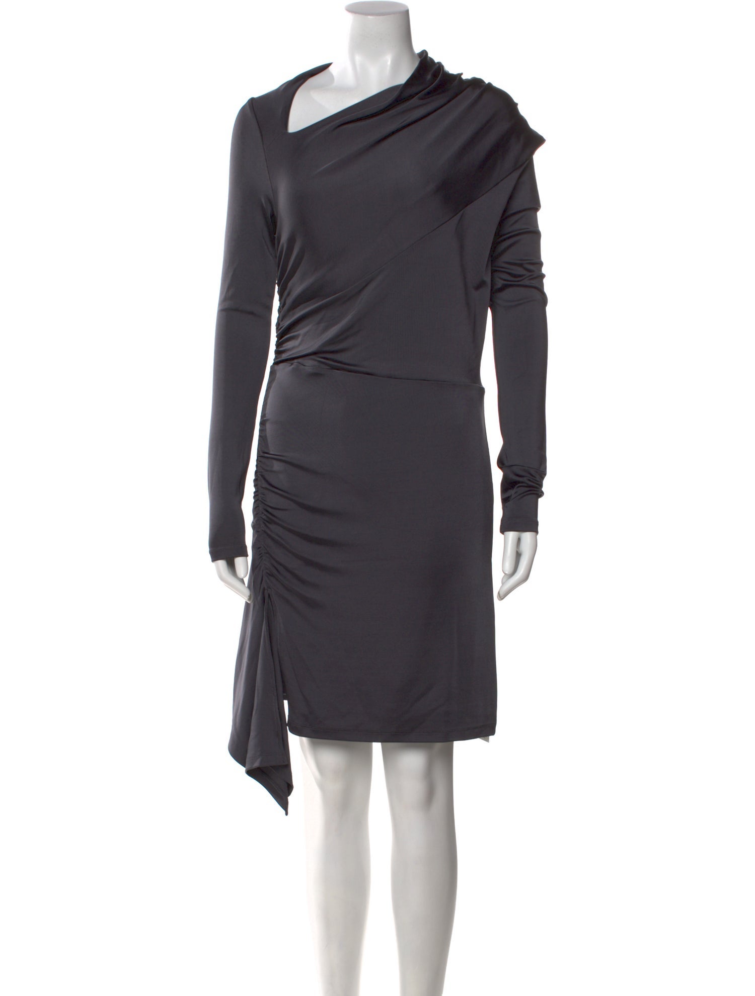 Et Ochs Cowl Neck Knee-Length Dress