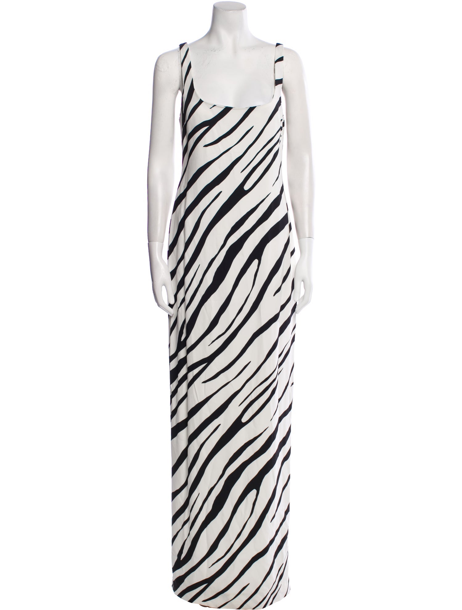 Et Ochs Striped Long Dress