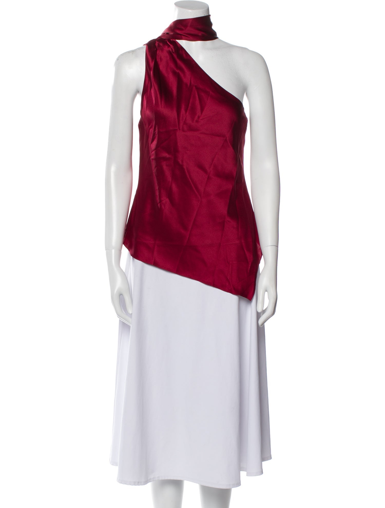 Et Ochs Silk One-Shoulder Tunic