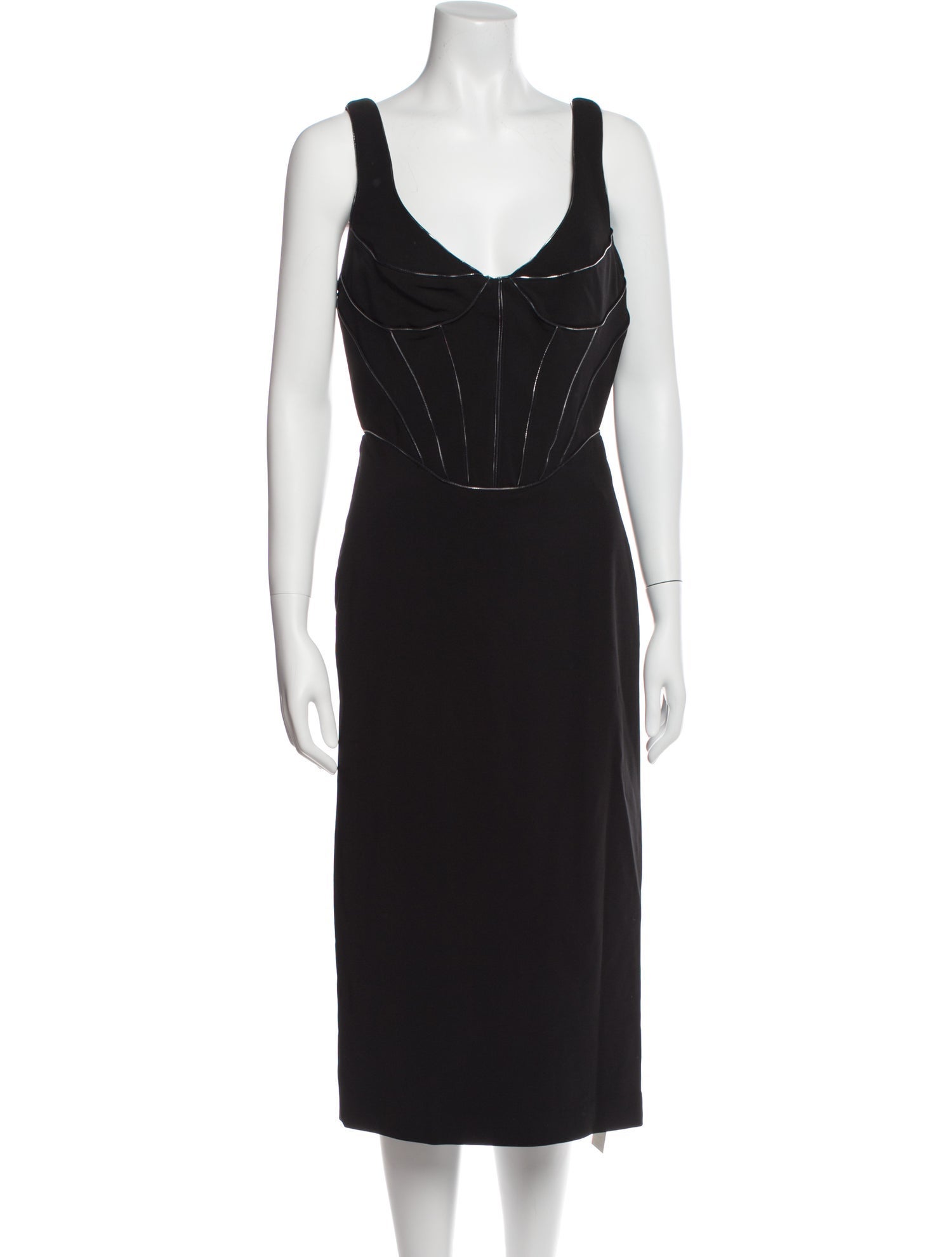 Et Ochs V-Neck Midi Length Dress w/ Tags