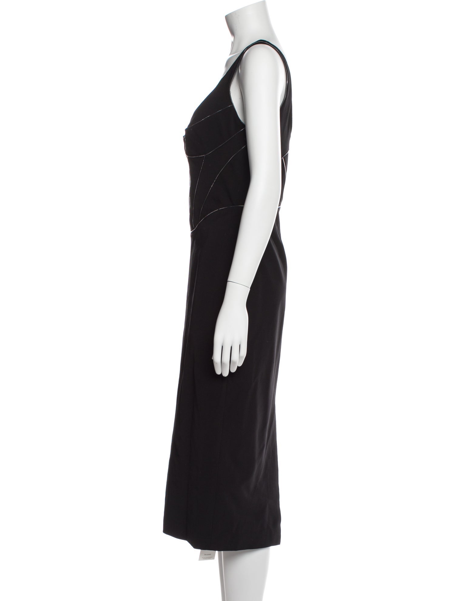 Et Ochs V-Neck Midi Length Dress w/ Tags